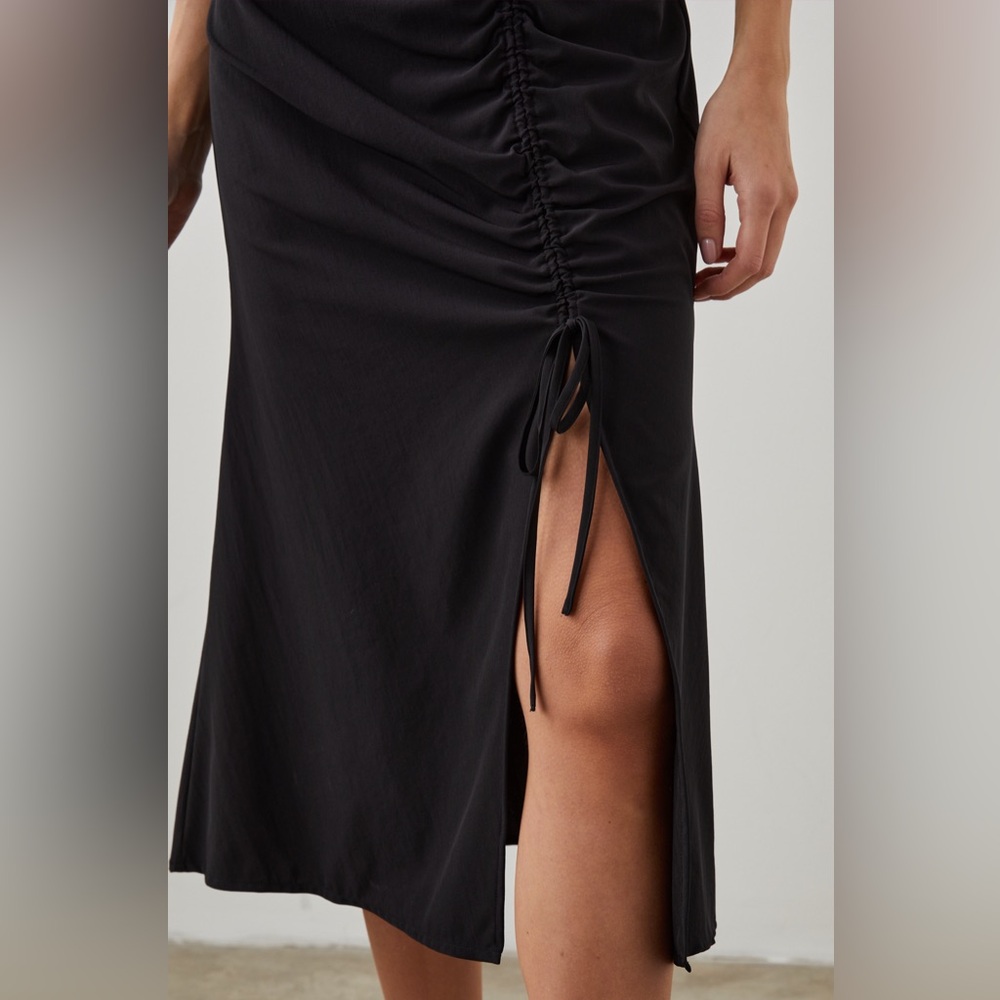 Rails Black Ruched Dress - Picture 4 of 5